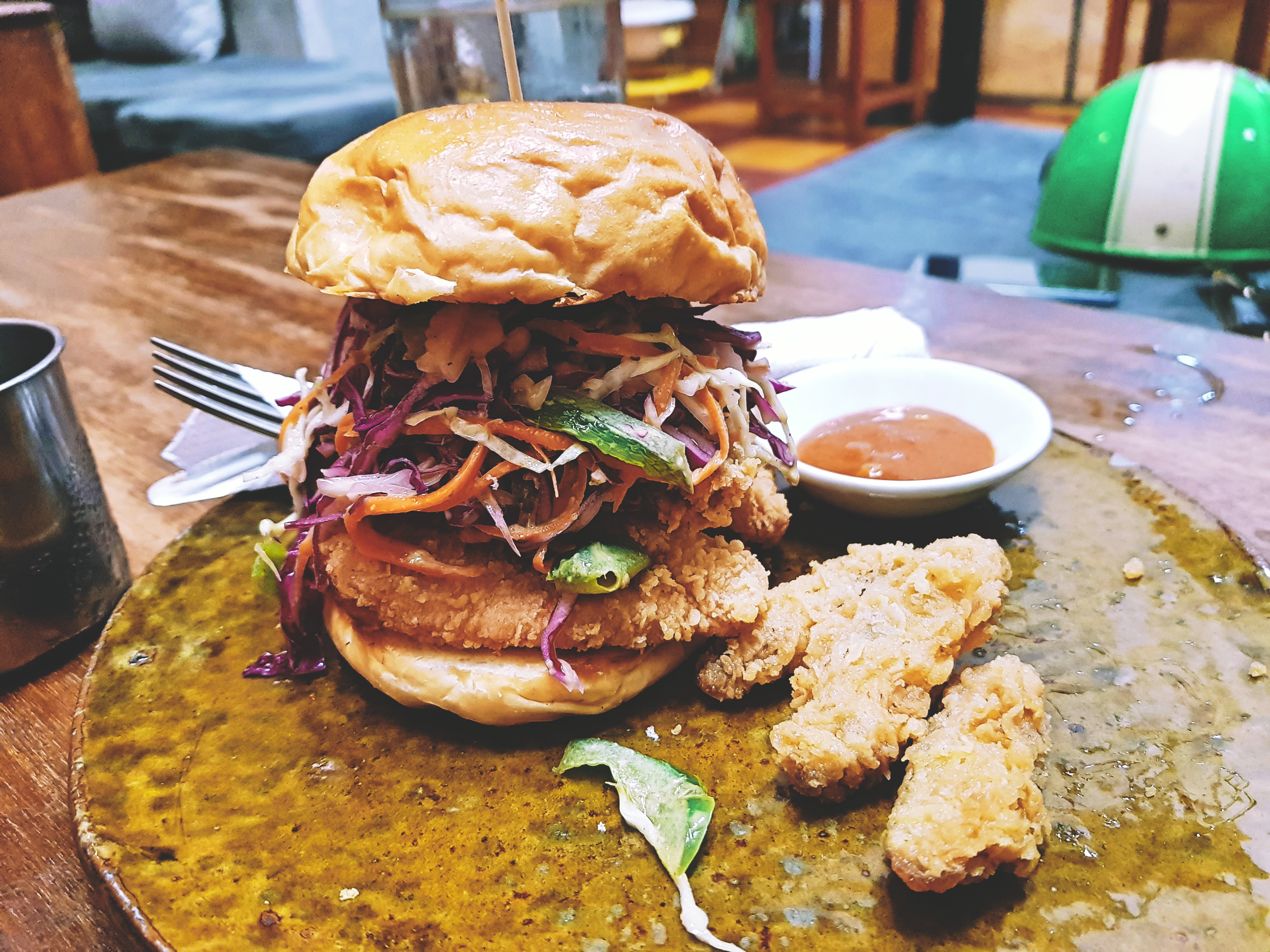 Cafe Espresso chicken sandwich